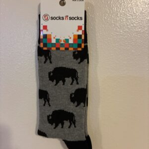 Men’s bison crew socks